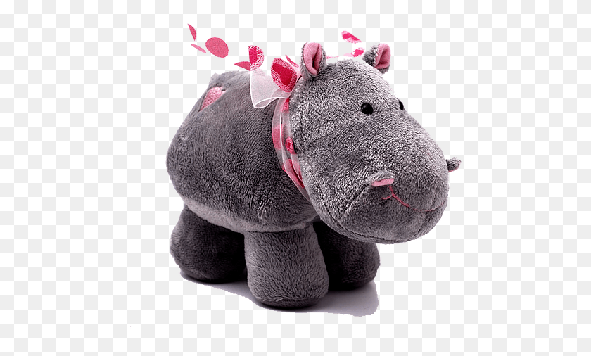 478x446 Hippopotamus Transparent Images Toy Hippo, Plush HD PNG Download