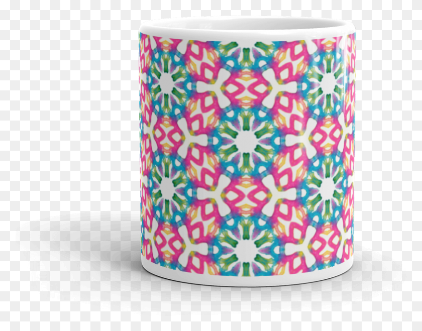 811x623 Hippy Watercolor Mug Made In The Usa By Leah Quinn, Diaper, Lampshade, Lamp HD PNG Download