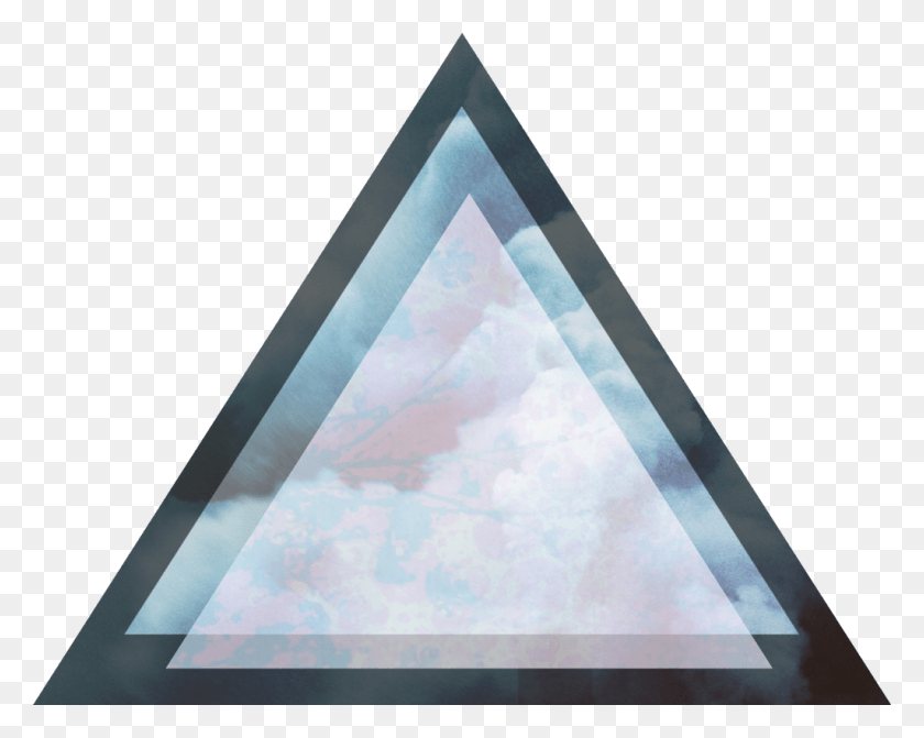 1024x803 Hipster 3d Illusion Psychedelic Triangle Pink Triangle Psychedelic, Rug, Arrowhead HD PNG Download