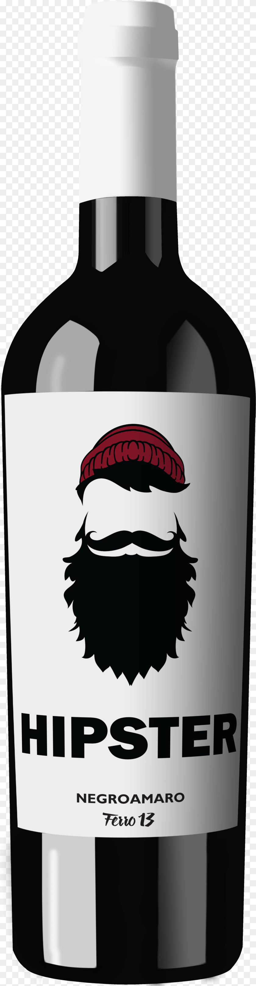 Hipster Beard, Bottle, Alcohol, Beverage, Liquor Transparent PNG