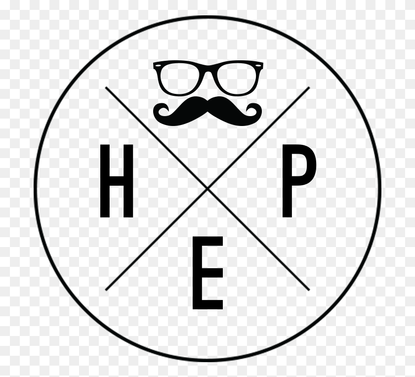 705x703 Hipster Glasses Transparent Circle, Symbol, Logo, Trademark HD PNG Download