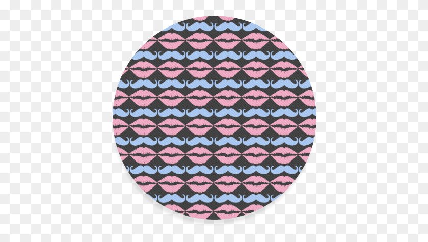 405x415 Hipster Bigote Amp Labios, Alfombra, Patrón Hd Png