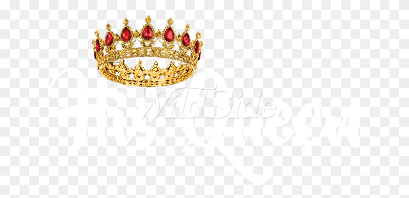 646x346 His Queen Crown, Text, Chandelier, Lamp HD PNG Download