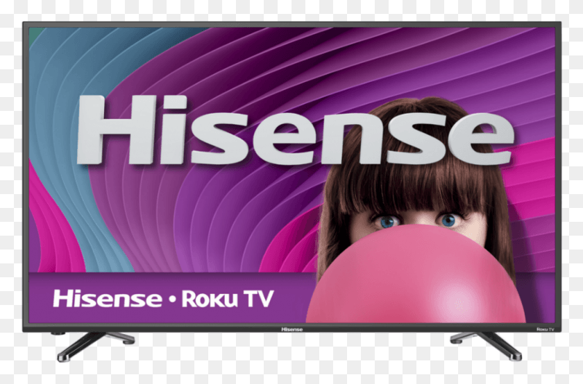 982x623 Hisense 43 Roku Full Smart Tv Banner, Монитор, Экран, Электроника Png Скачать