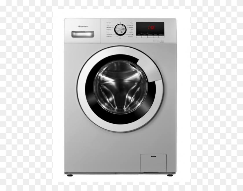 473x601 Hisense 8kg Front Load Washer Metallic Wfhv8012s Hisense 8kg Front Loader Washing Machine, Dryer, Appliance HD PNG Download
