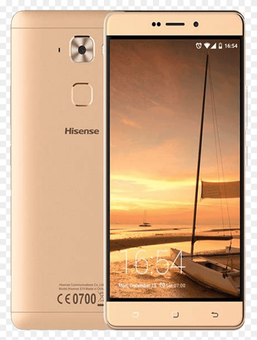874x1177 Hisense F22 Cellphone Gold Hisense Infinity Faith, Mobile Phone, Phone, Electronics HD PNG Download