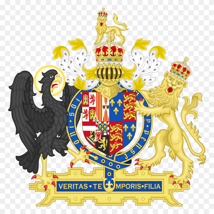 1922x1922 Historicalcoat Of Arms Of Queen Mary I Of England Queen Mary 1 Coat Of Arms, Symbol, Logo, Trademark HD PNG Download