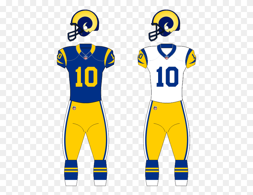 463x590 History Of The Los Angeles Rams La Rams Away Jersey, Clothing, Apparel, Shirt HD PNG Download
