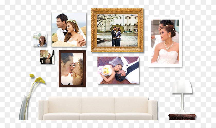 699x441 Hitech Albums Hand Crafted Albums Professional Groom, Collage, Poster, Advertisement HD PNG Download