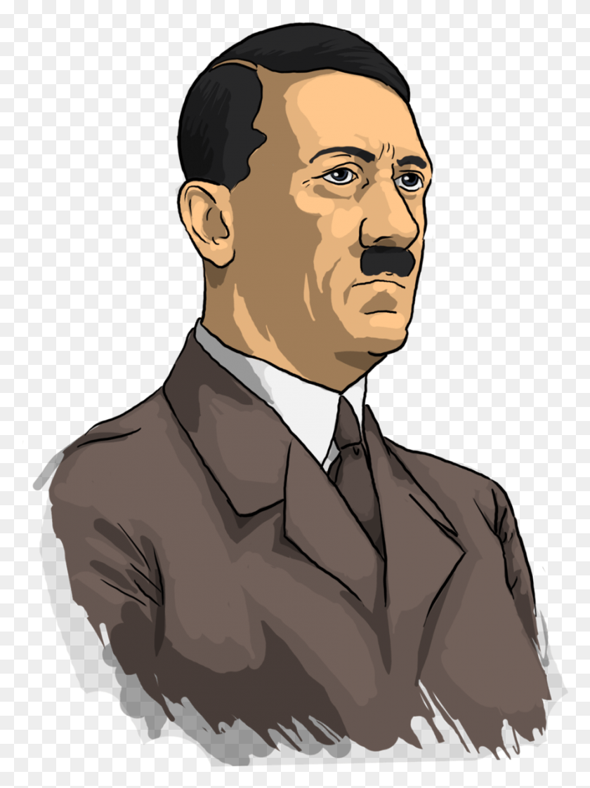 887x1209 Hitler Adolf Hitler Clip Art, Face, Person, Human HD PNG Download
