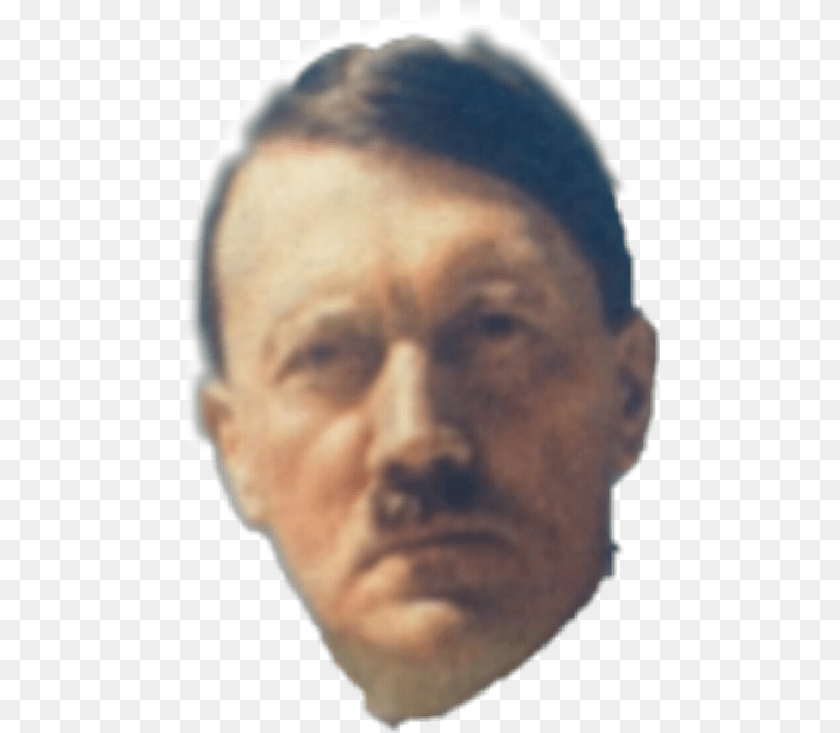 480x733 Hitler Freetoedit Hitler, Sad, Face, Frown, Head Transparent PNG