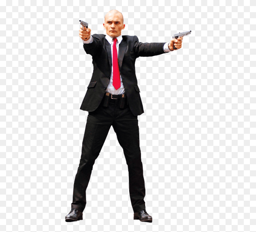 416x703 Hitman Agent, Tie, Accessories, Clothing HD PNG Download