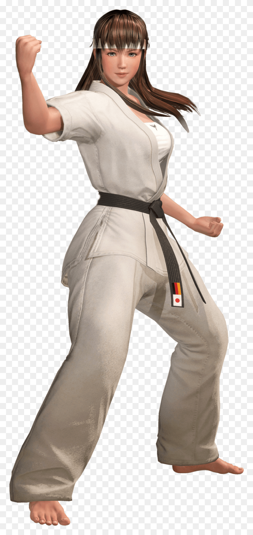 907x2000 Hitomi Dead Or Alive Karate, Ropa, Ropa, Pantalones Hd Png