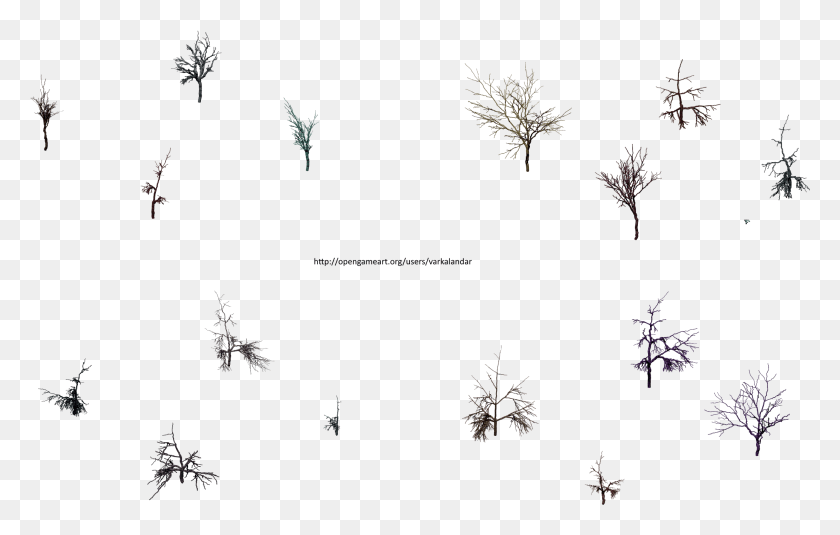 2067x1259 Hjm Dead Trees Rootless 2 Alpha Insect, Nature, Plant, Snowflake HD PNG Download