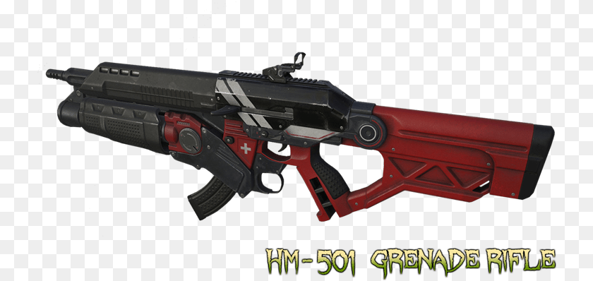 736x398 Hmtech 501 Grenade Rifle As Seen On Monster Masquerade Killing Floor 2 Hmtech, Firearm, Gun, Weapon, Handgun Sticker PNG