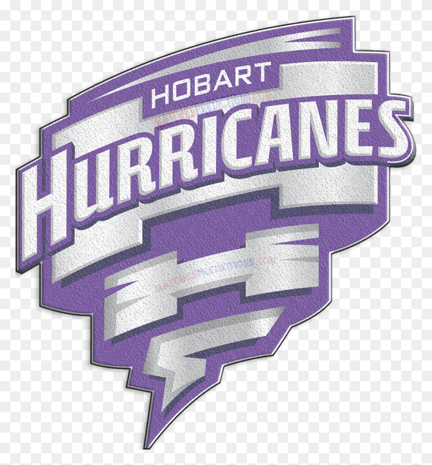 900x973 Descargar Png Hobart Hurricanes Logo Bbl Big Bash League Team Logos, Etiqueta, Texto, Símbolo Hd Png