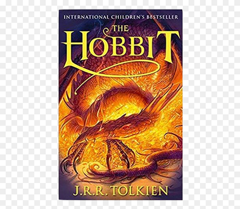 438x671 Descargar Png / Libro Hobbit, Novela, Dragón Hd Png