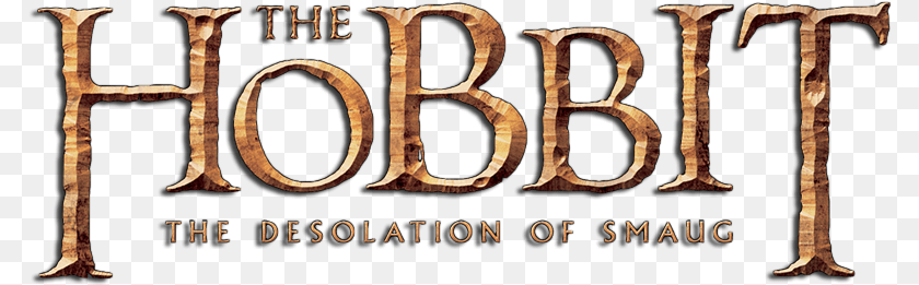 790x261 Hobbit Desolation Of Smaug Logo Hobbit Movie Trilogy Colouring Book By Warner Brothers, Publication, Text, Novel Clipart PNG
