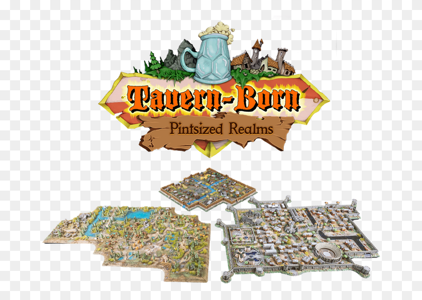 678x538 Hobgoblin 3d Launched Their Tavern Born Pintsized Realms Illustration, Crowd, Tourist, Vacation HD PNG Download