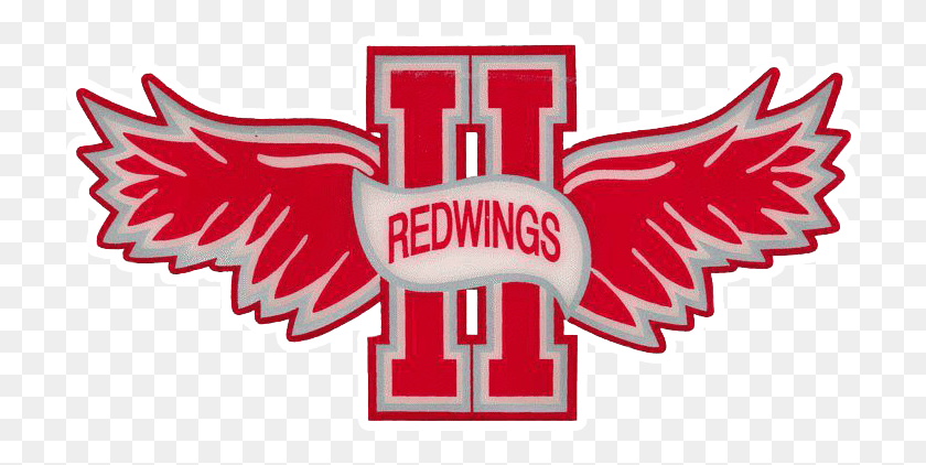 724x362 Hoboken Redwings Hoboken High School Logo, Symbol, Trademark, Text HD PNG Download
