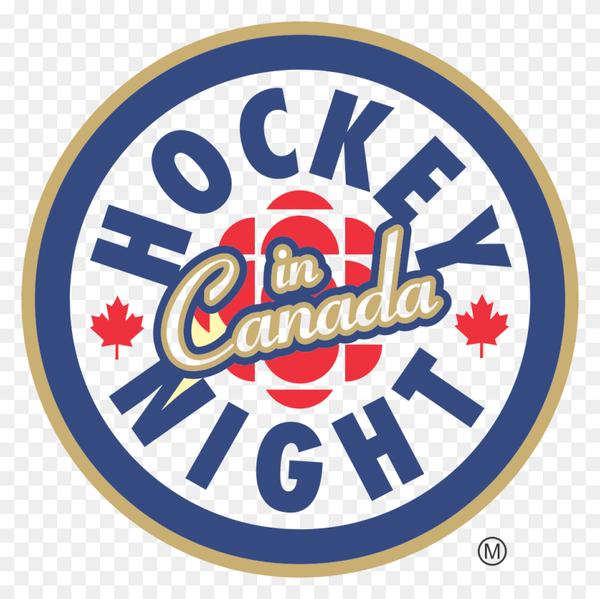 1000x1000 Hockey Night In Canada Logo, Symbol, Trademark, Badge HD PNG Download