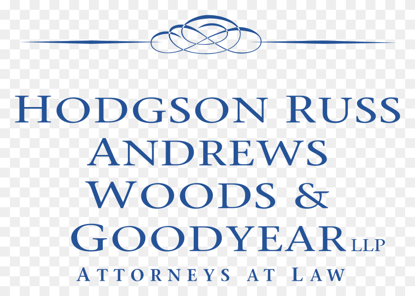 2191x1519 Hodgson Russ Andrews Woods Amp Goodyear Logo Transparent Calligraphy, Text, Alphabet, Word HD PNG Download