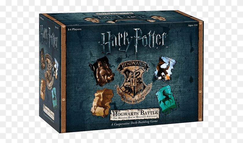 576x434 Hogwarts Battle Monster Box Of Monsters Expansion Harry Potter Hogwarts Battle Expansion, Text, Passport, Id Cards HD PNG Download