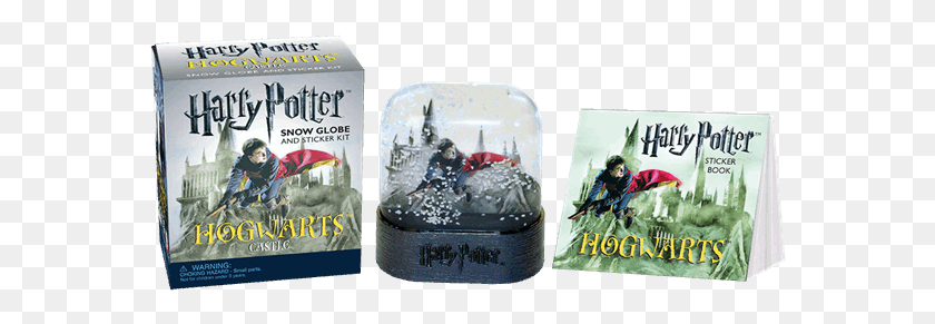 572x231 Hogwarts Castle Snow Globe And Sticker Kit Harry Potter Snow Globe Kit, Person, Human, Beverage HD PNG Download