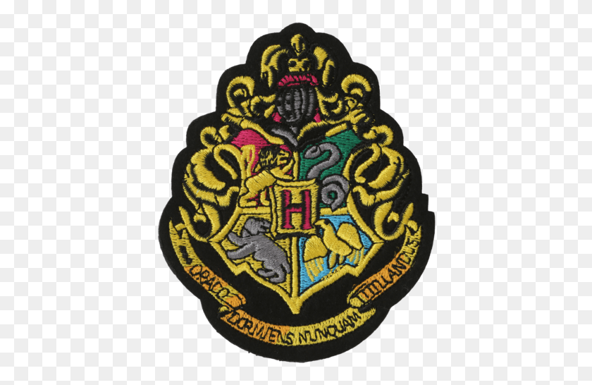 396x486 Hogwarts Crest Patch, Rug, Logo, Symbol HD PNG Download