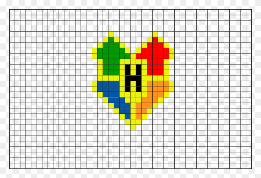 880x581 Hogwarts Crest Pixel Art, Pac Man HD PNG Download