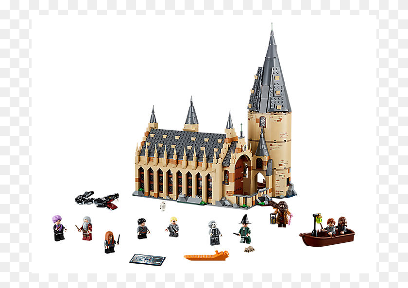 711x533 Descargar Png Hogwarts Great Hall Toy Fair 2018 Lego, Spire, Tower, Arquitectura Hd Png