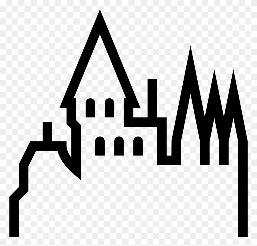1589x1513 Hogwarts Icon Free And Vector Hogwarts Sign, Gray, World Of Warcraft HD PNG Download