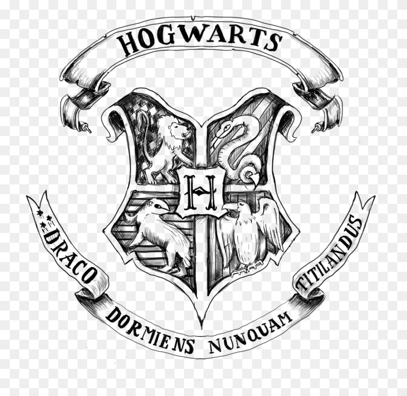 1145x1110 Descargar Png / Logotipo De Hogwarts Png