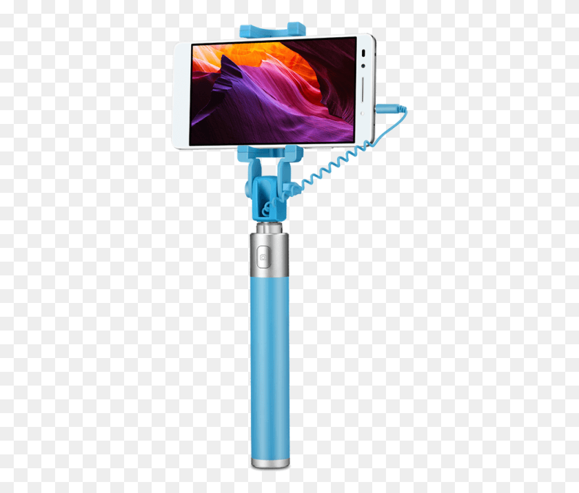 345x656 Hohonor Selfie Stick Blue Profile Мобильный Телефон Huawei Af14 3Leg Blackgrey Штатив Hardwareelectronic, Монитор, Экран, Электроника Hd Png Скачать