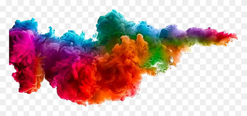 991x429 Holi Color Free Image Color Transparent Smoke, Pattern, Ornament, Graphics HD PNG Download