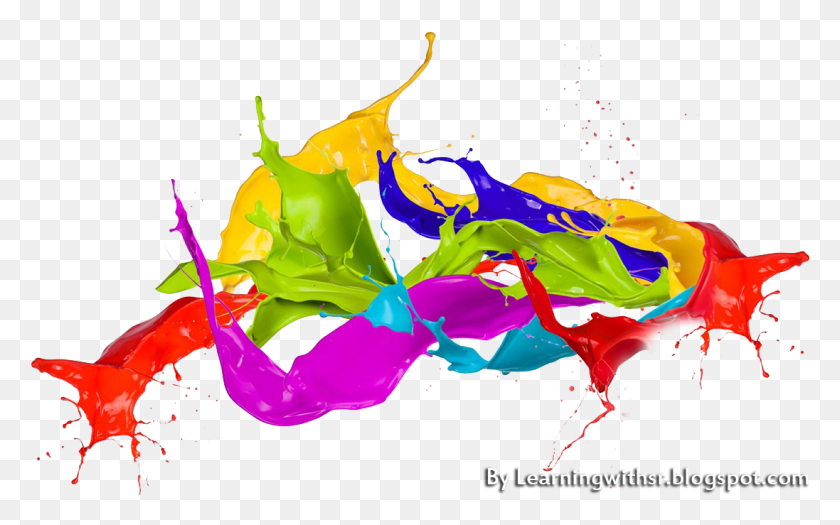 1097x655 Holi Colour Splase For Editing 2018 19 Colorful Ink Splatter, Graphics, Plot HD PNG Download
