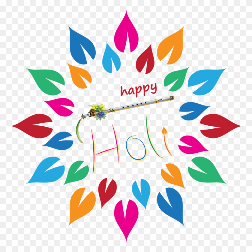 794x794 Holi Happy Holi Stickers For Whatsapp, Graphics, Symbol HD PNG Download