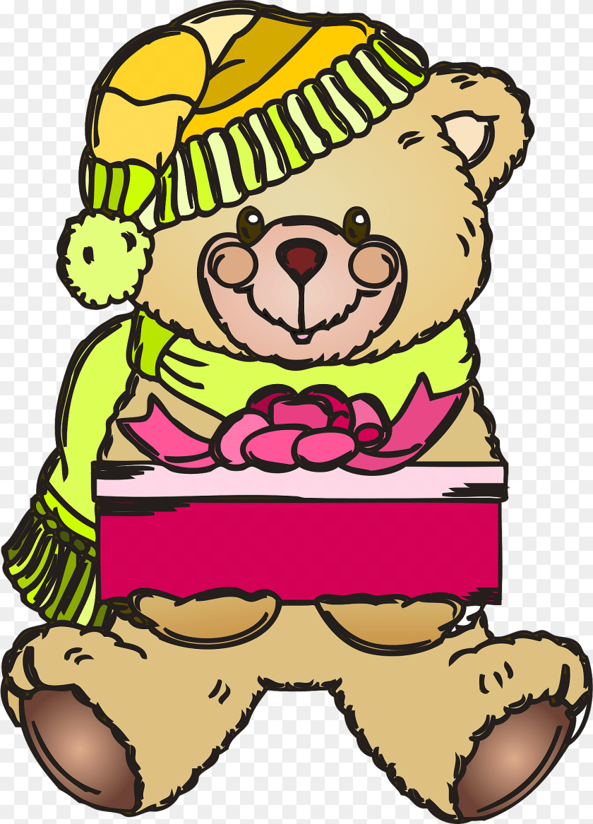 1382x1920 Holiday Bear Clipart, Teddy Bear, Toy, Baby, Person Transparent PNG