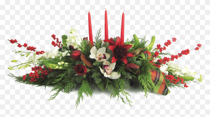 1025x540 Holiday Gathering Centerpiece Bouquet, Graphics, Floral Design HD PNG Download