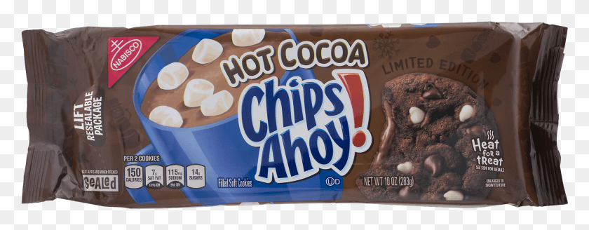 1801x621 Holiday Hot Cocoa Cookies Chocolate, Food, Candy, Sweets HD PNG Download