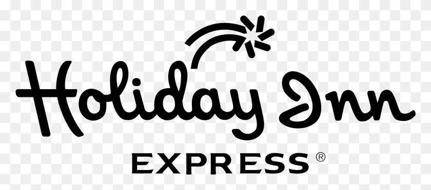 2331x931 Holiday Inn Express Logo Black And White Holiday Inn Express Logo Free Vector 3 Vector, Gray, World Of Warcraft HD PNG Download