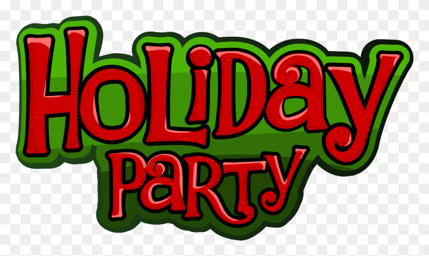 1242x705 Holiday Party Club Penguin, Text, Alphabet, Word HD PNG Download