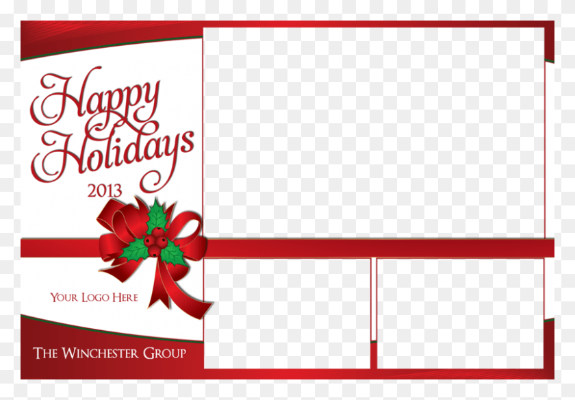 800x538 Holiday Ribbon, Text, Label, Graphics HD PNG Download