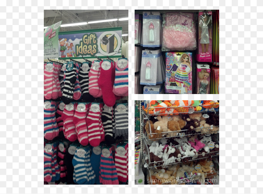 561x561 Holiday Stocking Stuffer Ideas For Girls Dollar Tree Shoe Store, Shelf, Machine, Food HD PNG Download