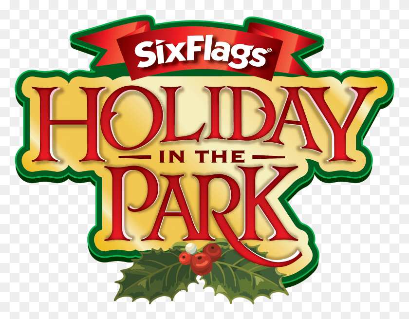 2096x1600 Holidays Like Never Before Listen For The Cue To Call Merry Christmas Six Flags, Text, Leisure Activities, Meal HD PNG Download