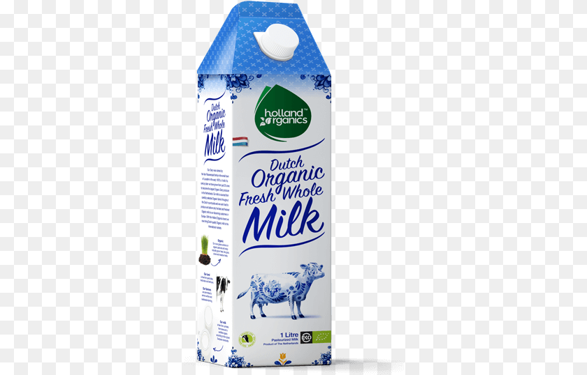 315x538 Holland Organic Milk, Beverage, Dairy, Food, Animal PNG