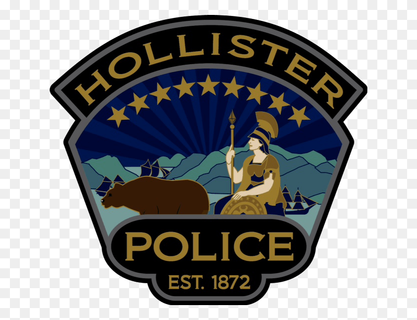 640x584 Descargar Png / Parche De La Policía De Hollister, Logotipo De La Policía De Hollister, Símbolo, Marca Registrada, Insignia Hd Png