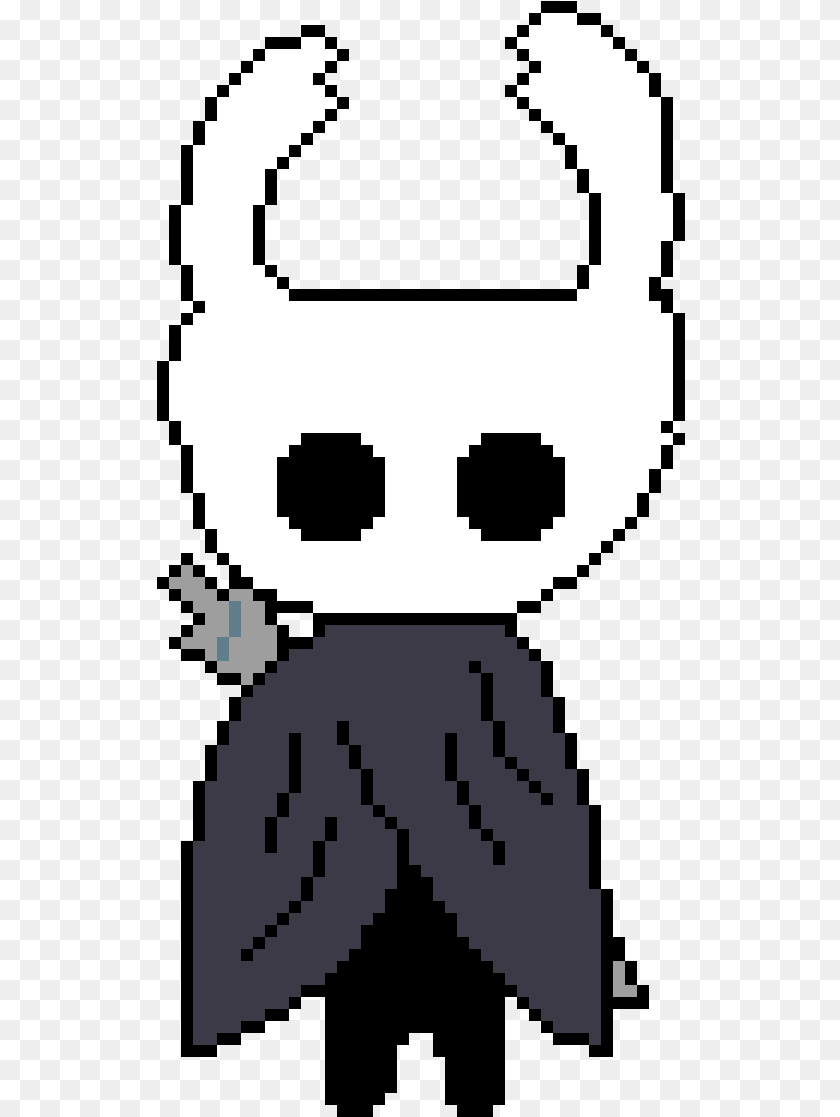Hollow Knight Cartoon, Stencil Transparent PNG