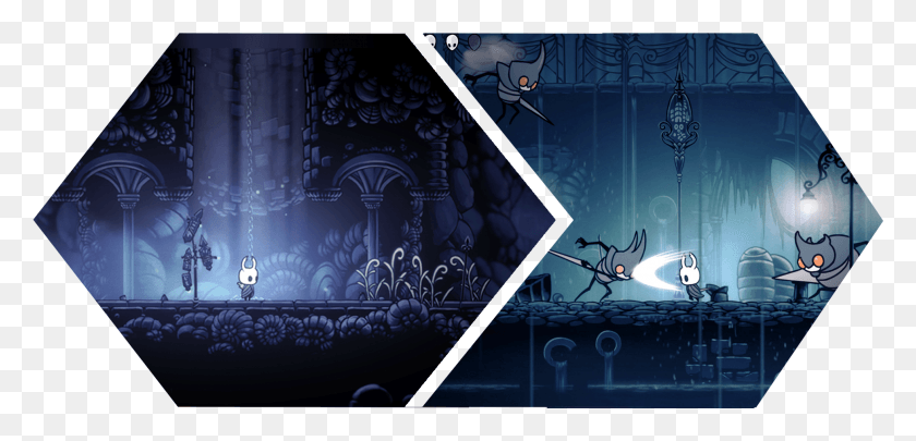 1962x869 Hollow Knight Colour Varient Hollow Knight Running Cycle, Graphics, Nature HD PNG Download
