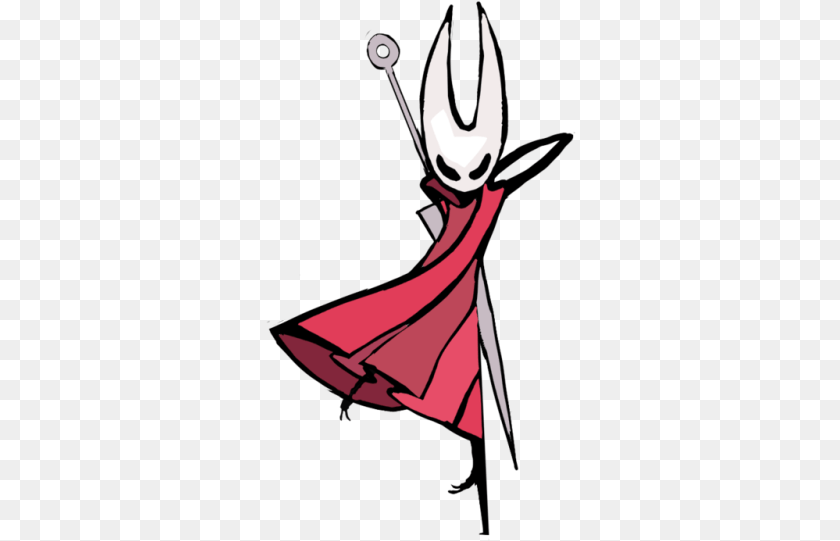311x541 Hollow Knight Hornet Cute, Adult, Book, Female, Person Transparent PNG